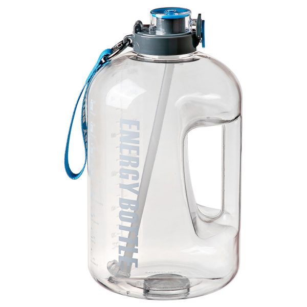 BOTTLED JOY Sports Water Bottle Wide Mouth with BPA Free Water