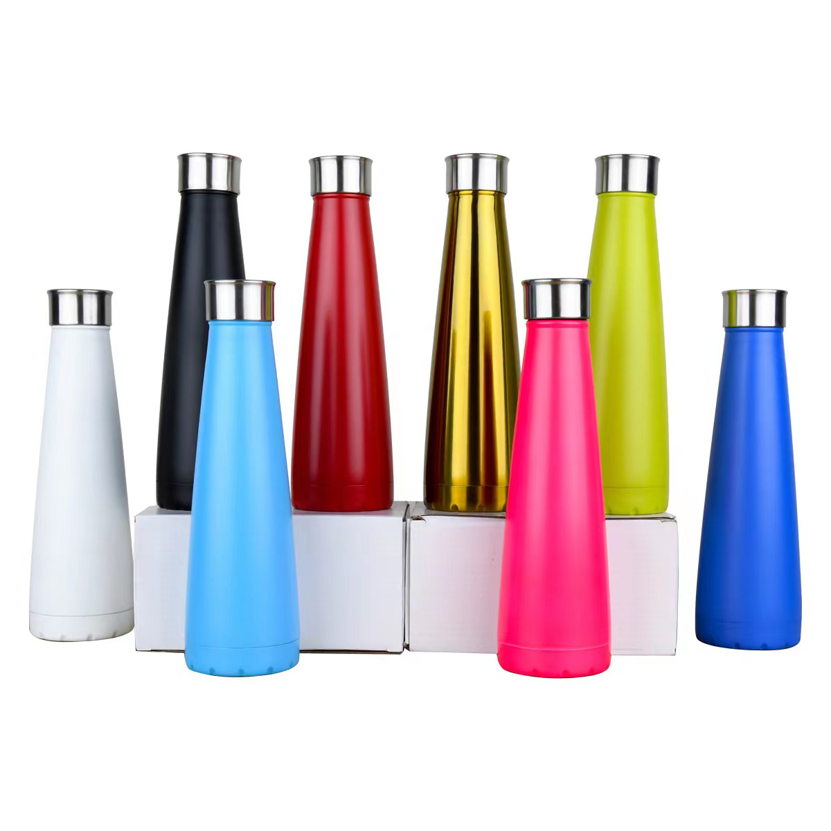 New Cone Shape Stainless Vacuum Bottle